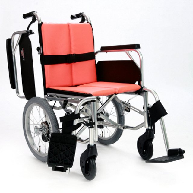 미라지7 16D 수동휠체어, 경량형 바퀴 작은 휠체어 발판 분리기능
